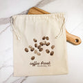 Coffee Break - Custom Cotton Cinch Bag