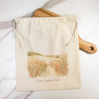 Fall Cornfield - Custom Cotton Cinch Bag