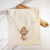 Simple Angel - Customizable Cotton Cinch Bag