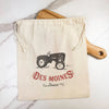Tractor w/ City/State - Custom Cotton  Cinch Bag
