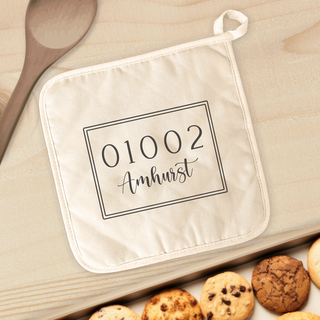 Rectangle Zip, City - Custom Cotton Pot Holder