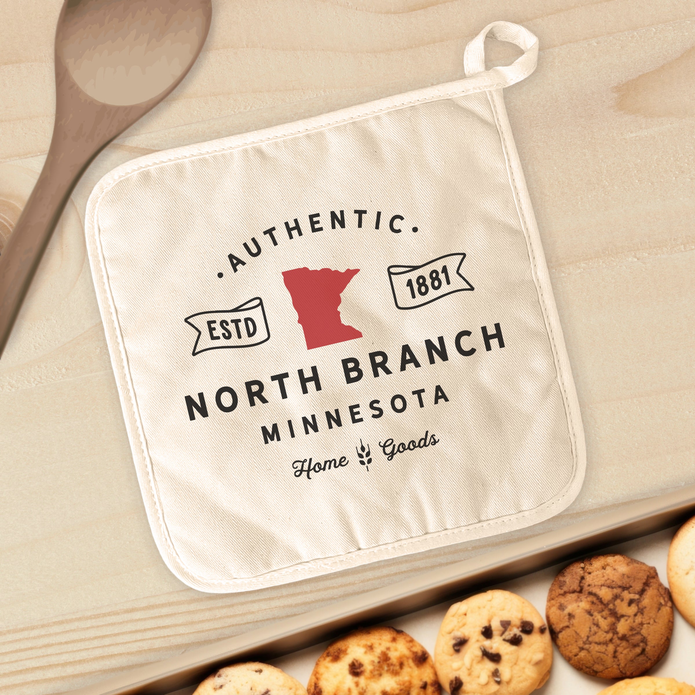Authentic Home Goods City/State - Custom Cotton Pot Holder