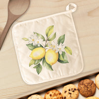 Lemon and Blooms - Cotton Pot Holder