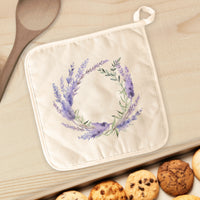 Lavender Wreath - Cotton Pot Holder