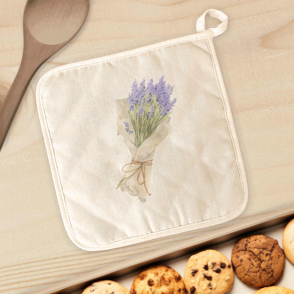 Purple Bouquet - Cotton Pot Holder