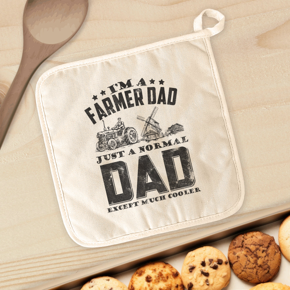 Farmers Dad - Father's Day Cotton Pot Holder