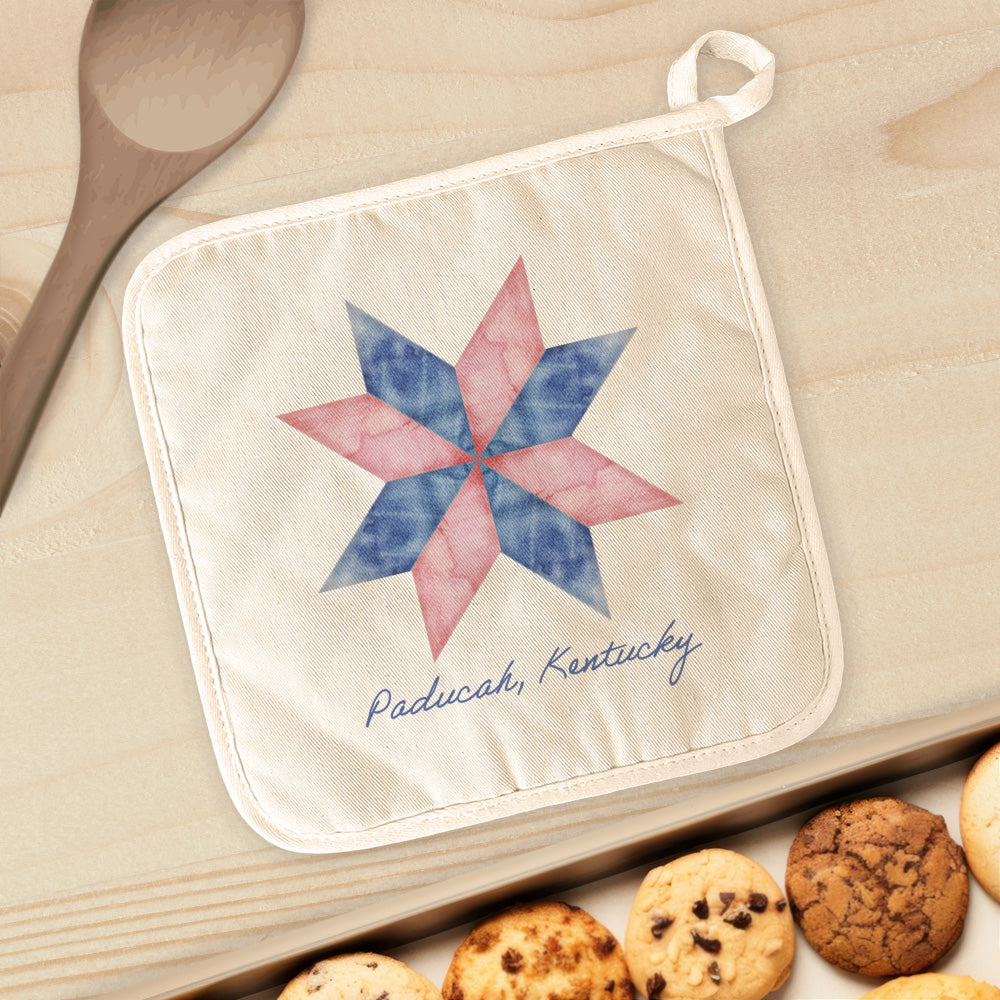 Quilted Star - Custom Cotton Pot Holder