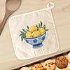 Blue Bowl of Lemons - Summer Cotton Pot Holder