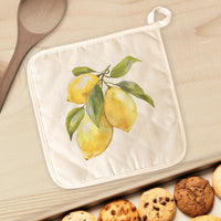 Three Lemon Bunch - Summer Cotton Pot Holder