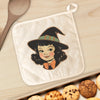 Retro Halloween Girl - Customizable Halloween Cotton Pot Holder