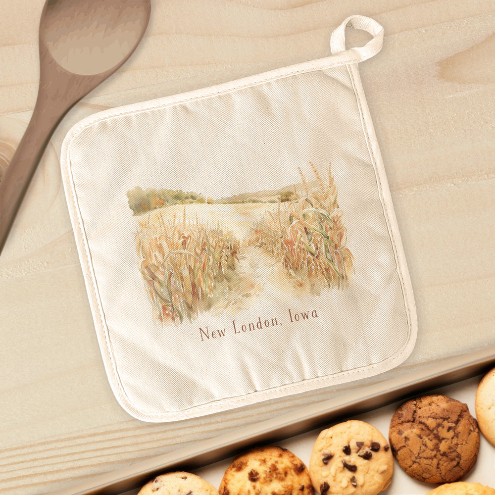 Fall Cornfield - Custom Cotton Pot Holder
