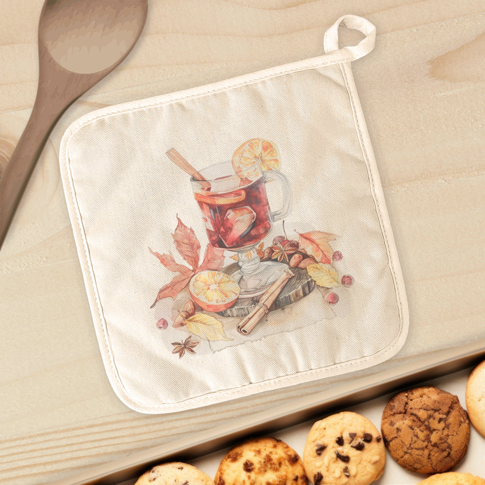 Mulled Wine - Customizable Cotton Pot Holder