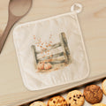 Pumpkin Fence - Customizable Cotton Pot Holder