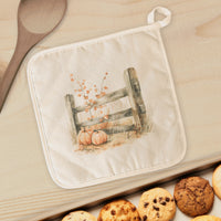 Pumpkin Fence - Customizable Cotton Pot Holder