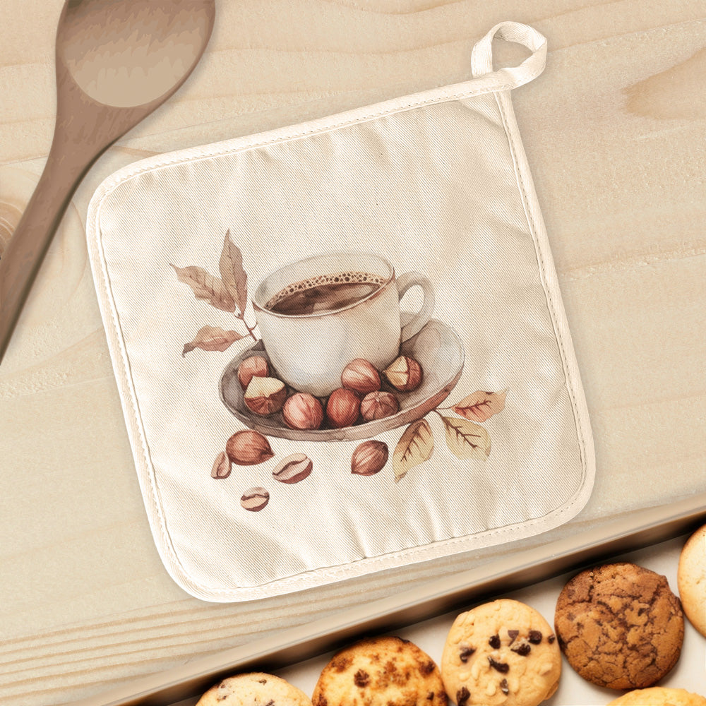 Hazelnut Coffee - Customizable Cotton Pot Holder
