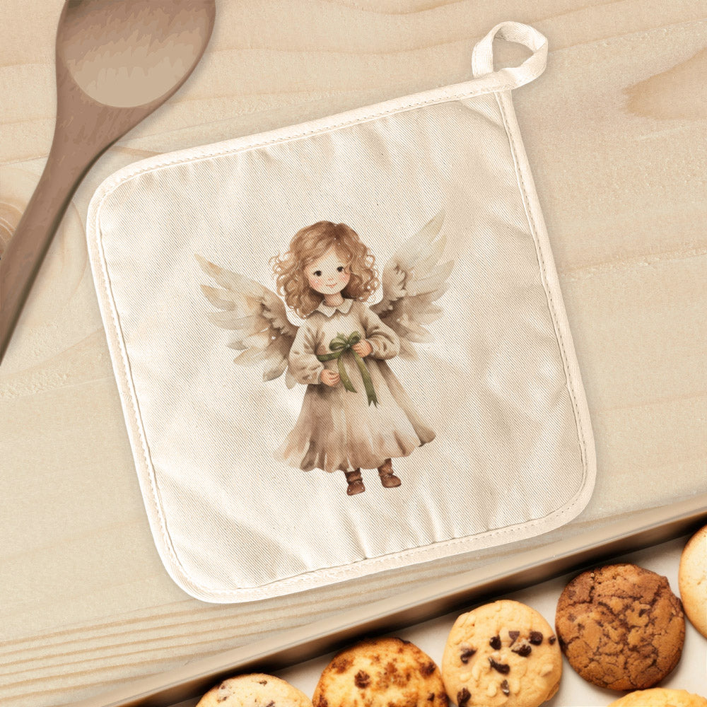 Simple Angel - Customizable Cotton Pot Holder