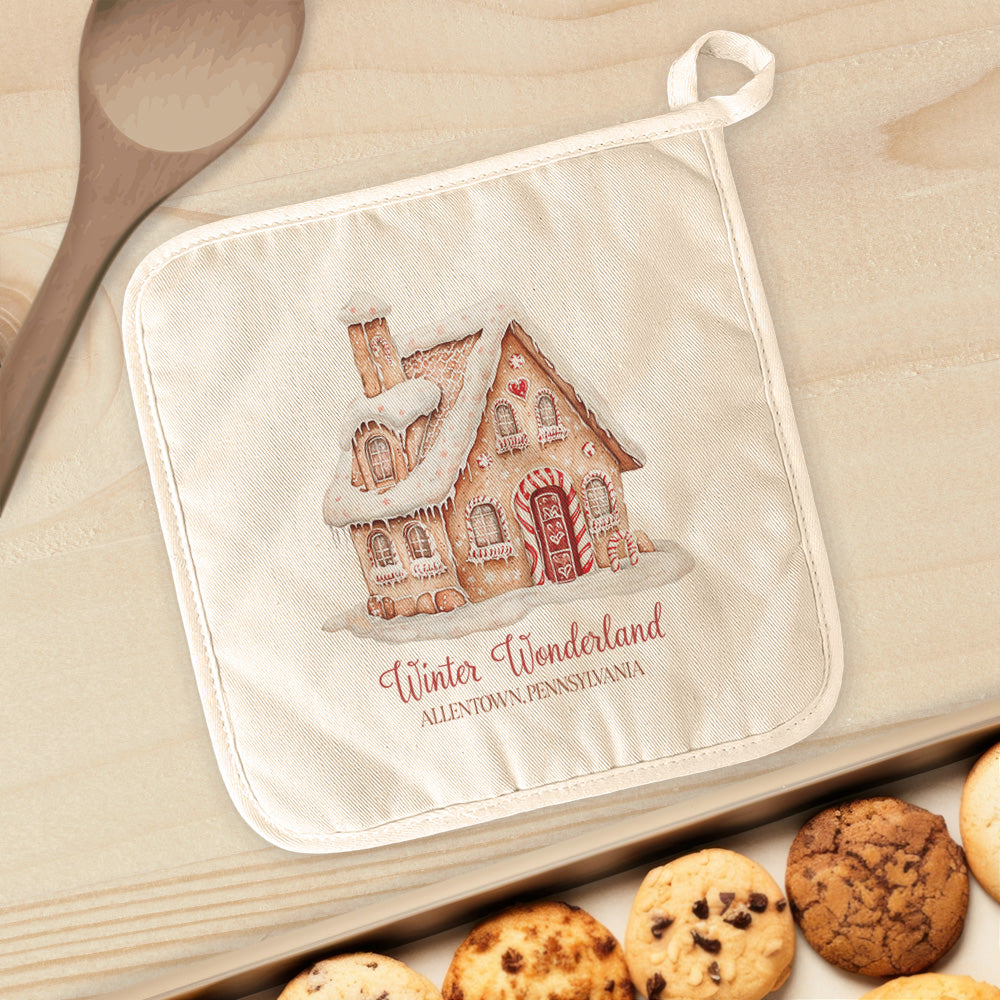 Winter Wonderland - Custom Cotton Pot Holder