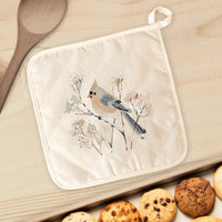 Little Winter Bird - Customizable Cotton Pot Holder