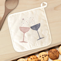 Champagne Toast - Cotton Pot Holder