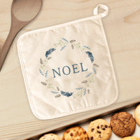 Noel Pine Wreath - Cotton Pot Holder