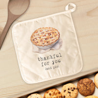 Thankful for Pie - Cotton Pot Holder