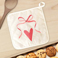 Ribbon Heart - Cotton Pot Holder