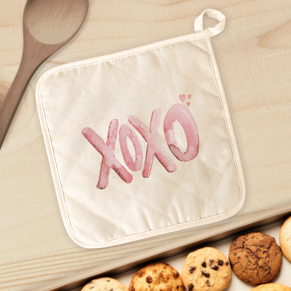 XOXO - Valentine's Day Cotton Pot Holder