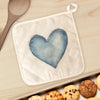 Denim Heart - Valentine's Day Cotton Pot Holder