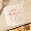 Love Raining Down - Valentine's Day Cotton Pot Holder