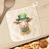 St. Patrick's Lamb - Cotton Pot Holder