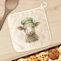 Lamb with Green Hat - St. Patrick's Day Cotton Pot Holder