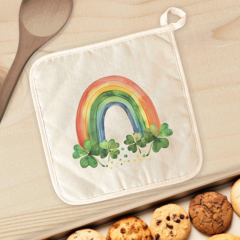 Lucky Rainbow - St. Patrick's Day Cotton Pot Holder