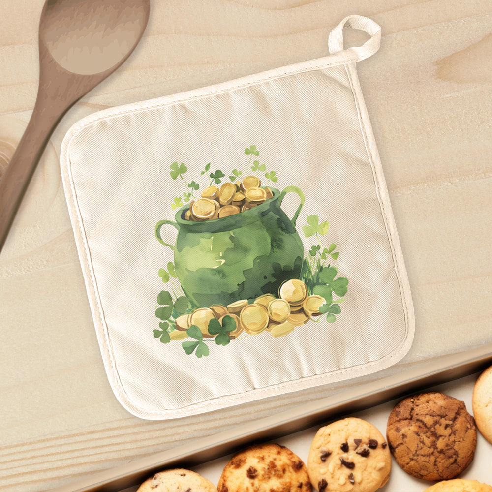Pot of Gold - St. Patrick's Day Cotton Pot Holder
