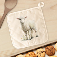 Easter Lamb - Cotton Pot Holder