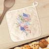 American Flag Bouquet - Cotton Pot Holder