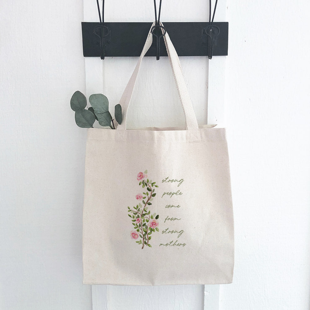 Strong Mother's - Mother's Day Canvas Tote Bag
