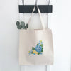 Hydrangeas and Lemons - Summer Canvas Tote Bag