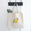 Single Lemon - Canvas Tote Bag