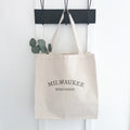 Arched City/State - Custom Canvas Tote Bag