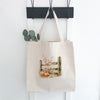 Pumpkin Fence - Customizable Canvas Tote Bag
