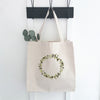 Olive Wreath - Customizable Canvas Tote Bag