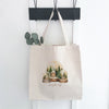 Holiday Snow Globes - Custom Canvas Tote Bag
