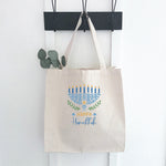 Happy Hanukkah - Canvas Tote Bag