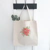 Poinsettia Flower - Canvas Tote Bag