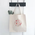 Christmas Collage Ornament - Canvas Tote Bag
