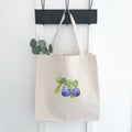 Blueberries - Customizable Canvas Tote Bag