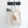 Floral Mare - Canvas Tote Bag