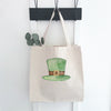 Green Hat - Canvas Tote Bag