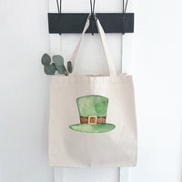 Green Hat - Canvas Tote Bag