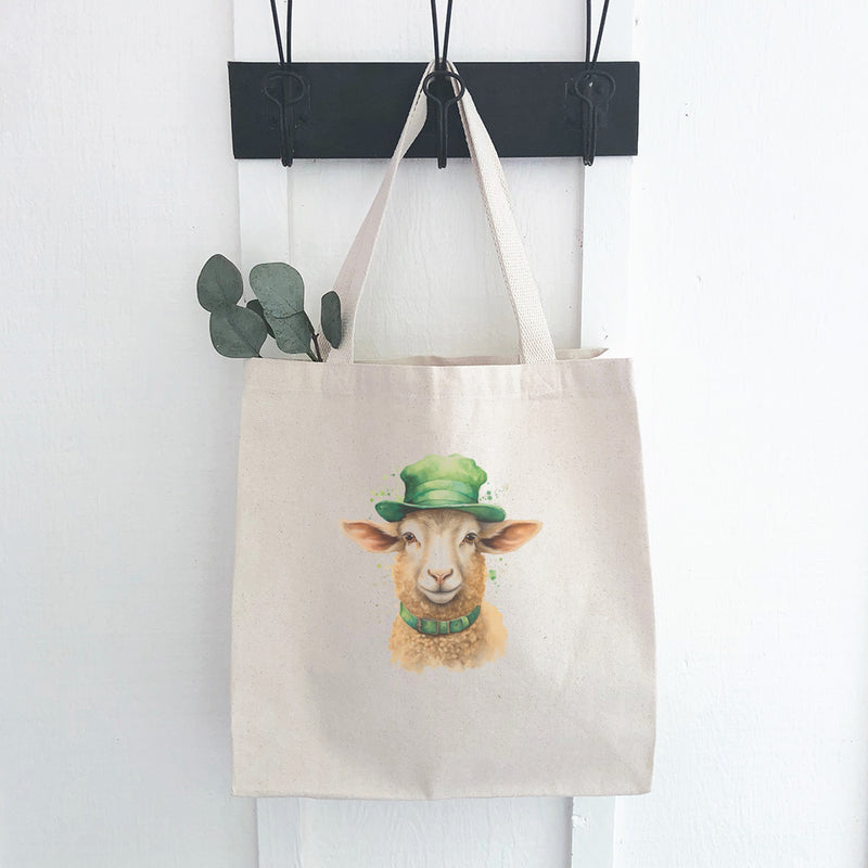 St. Patrick's Lamb - Canvas Tote Bag
